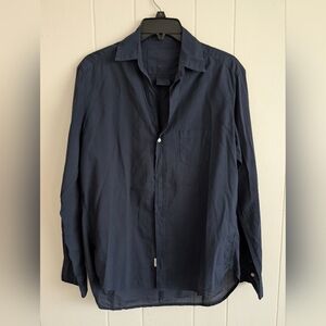 Frank & Eileen Dark Blue Shirt Jacket